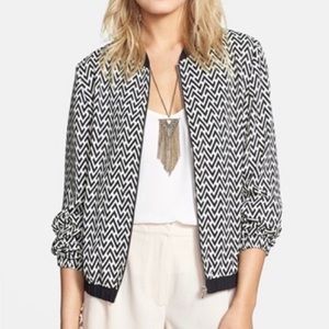 BCNU • Graphic Print Bomber Jacket